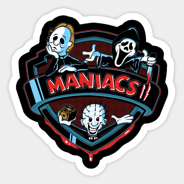 Maniacs 2 Sticker by Ratigan